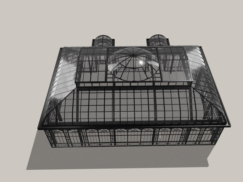 Steel Structure Glass Conservatory Ysgh 211 | I Beam Frame